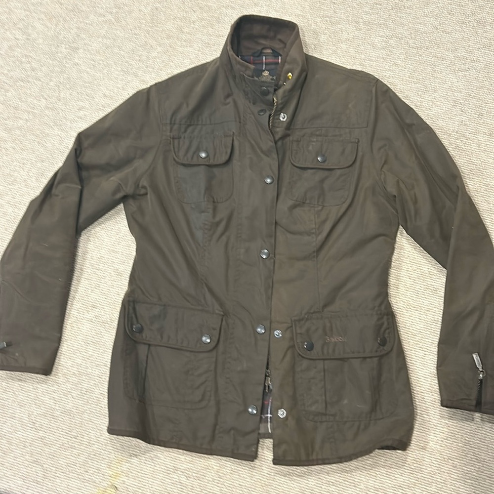 Original Barber Wax Utility Jacket